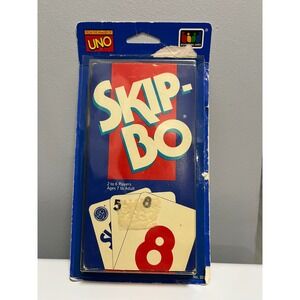 Vintage unopened Skip-Bo Card Game  1980s Sealed in Original Packaging No. 200